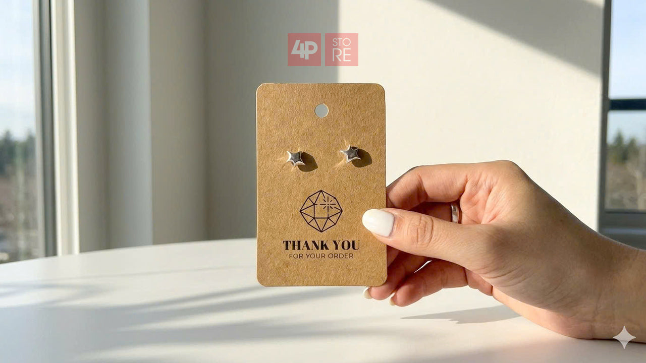 TAG GIẤY KRAFT 300GSM - PHỤ KIỆN, TRANG SỨC