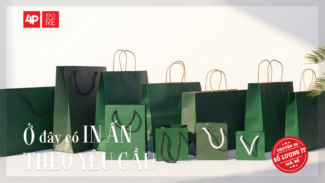 Túi Kraft Xanh Lá Đậm: Chất Lượng Premium Nhiều Size
