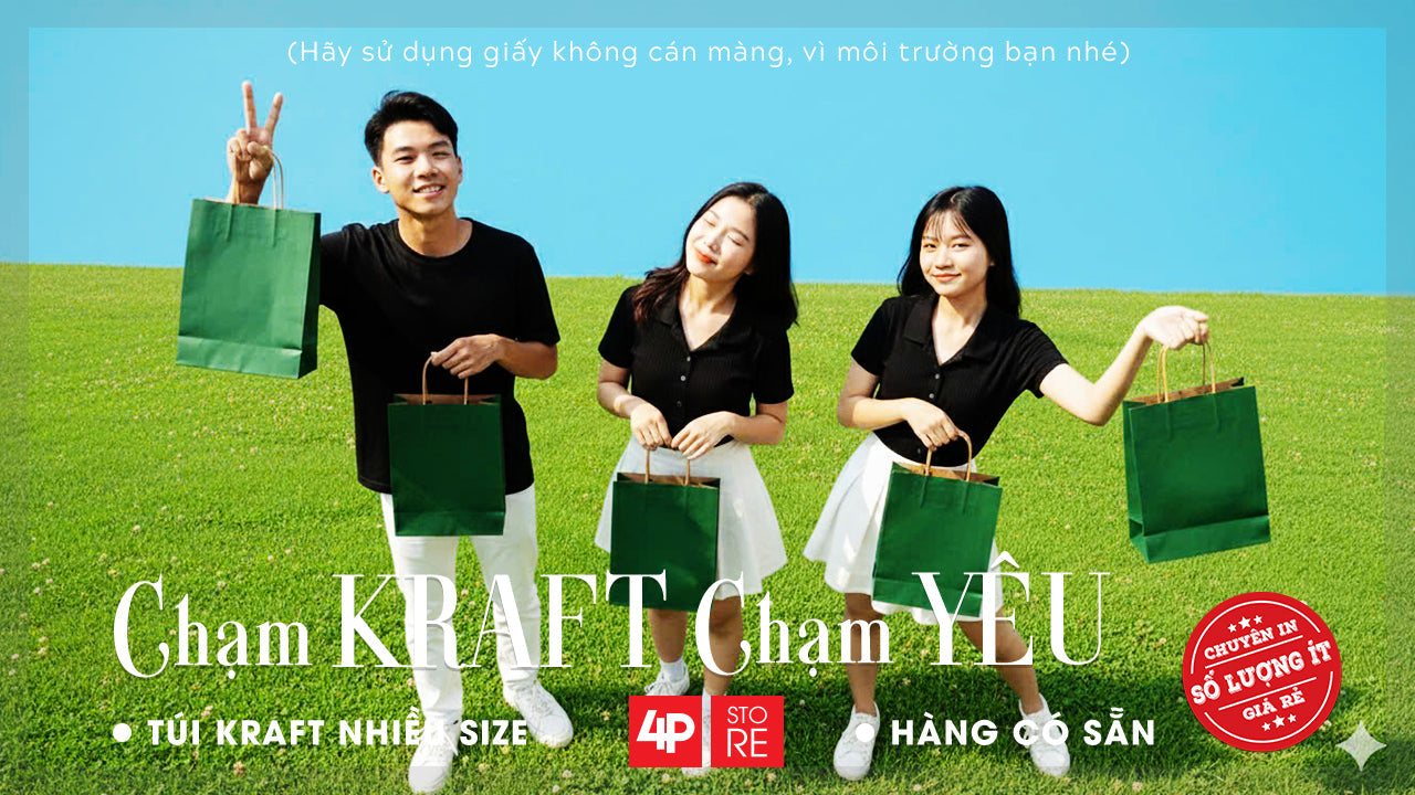 TÚI KRAFT IN THEO YÊU CẦU