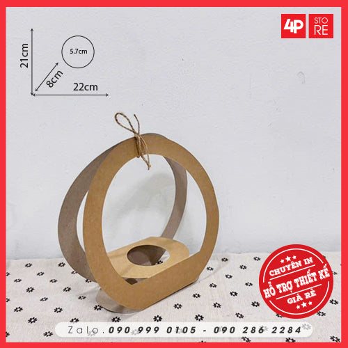 10 TÚI TRÒN CHẬU HOA MINI