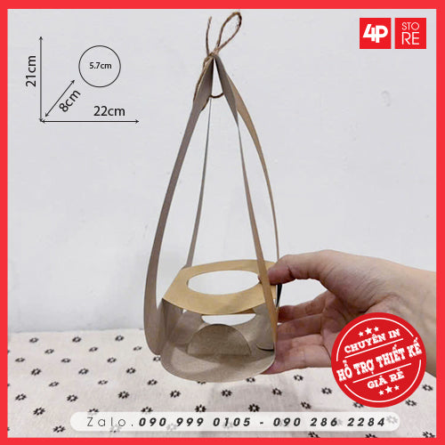 10 TÚI TRÒN CHẬU HOA MINI
