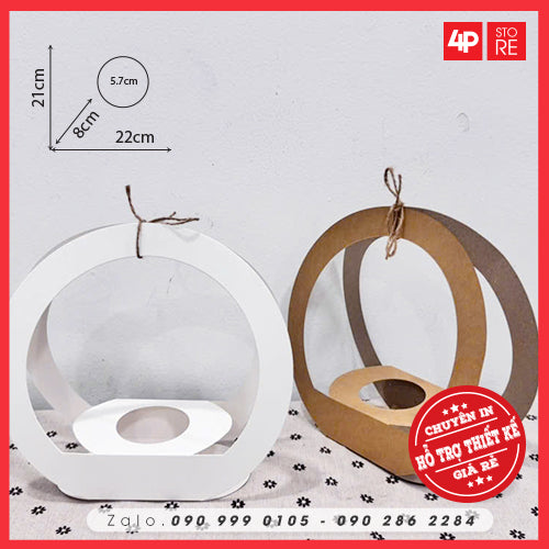 10 TÚI TRÒN CHẬU HOA MINI