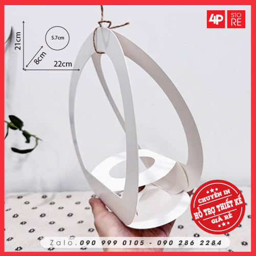 10 TÚI TRÒN CHẬU HOA MINI