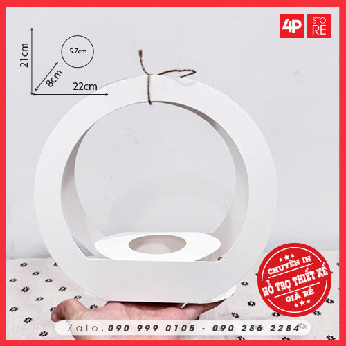 10 TÚI TRÒN CHẬU HOA MINI