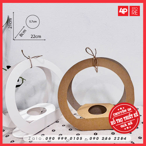 10 TÚI TRÒN CHẬU HOA MINI