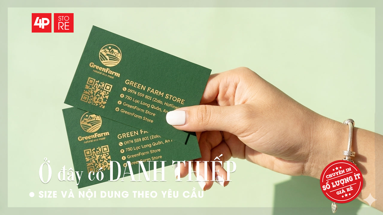 100 CÁI DANH THIẾP GIẤY MỸ THUẬT, ÉP KIM