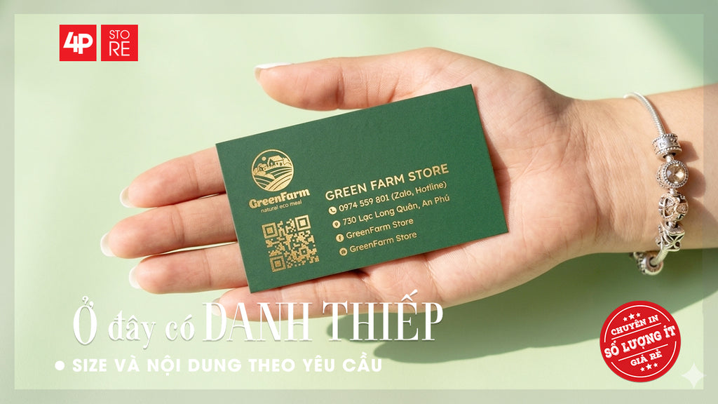 100 CÁI DANH THIẾP GIẤY MỸ THUẬT, ÉP KIM