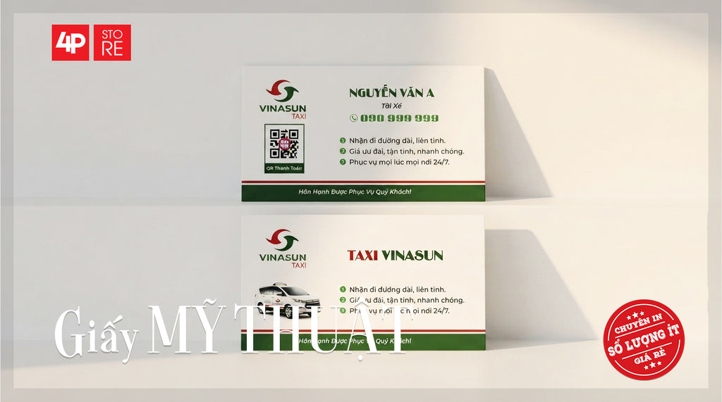 100 DANH THIẾP DÀNH CHO TÀI XẾ, 2 MẶT - HỖ TRỢ THIẾT KẾ