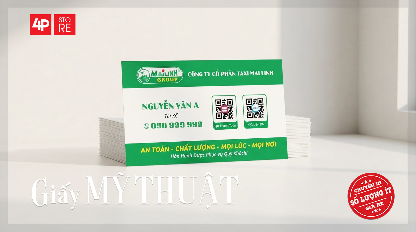 100 DANH THIẾP DÀNH CHO TÀI XẾ, 2 MẶT - HỖ TRỢ THIẾT KẾ