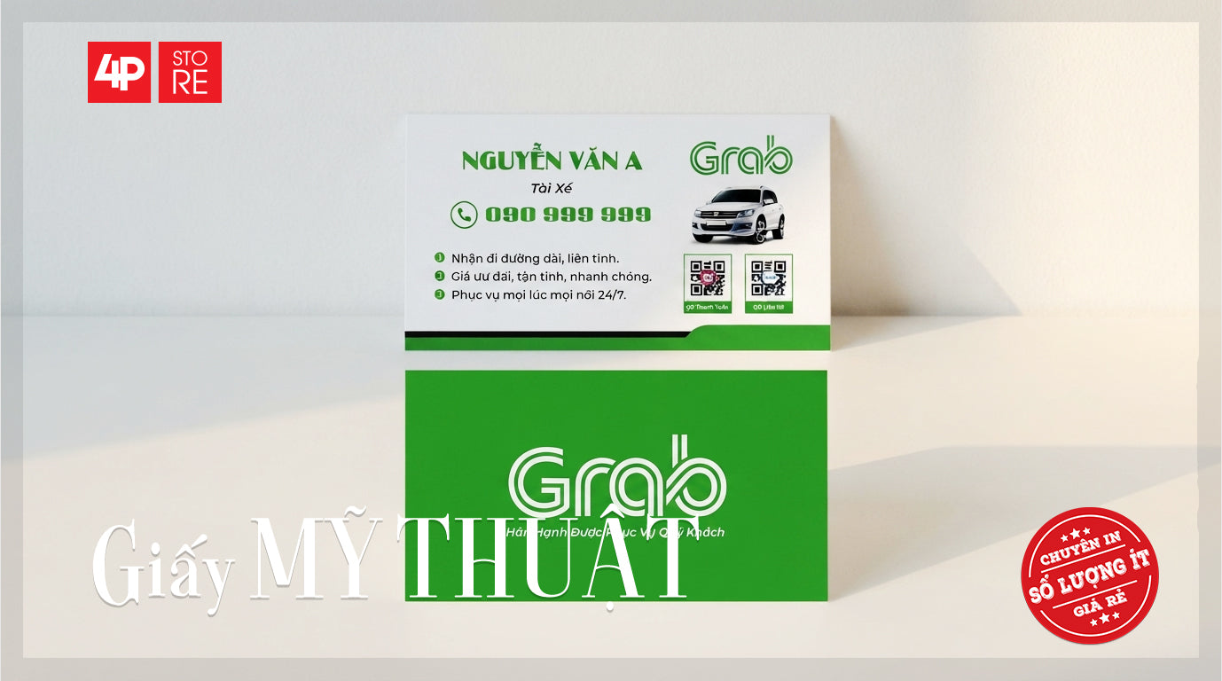 100 DANH THIẾP DÀNH CHO TÀI XẾ, 2 MẶT - HỖ TRỢ THIẾT KẾ