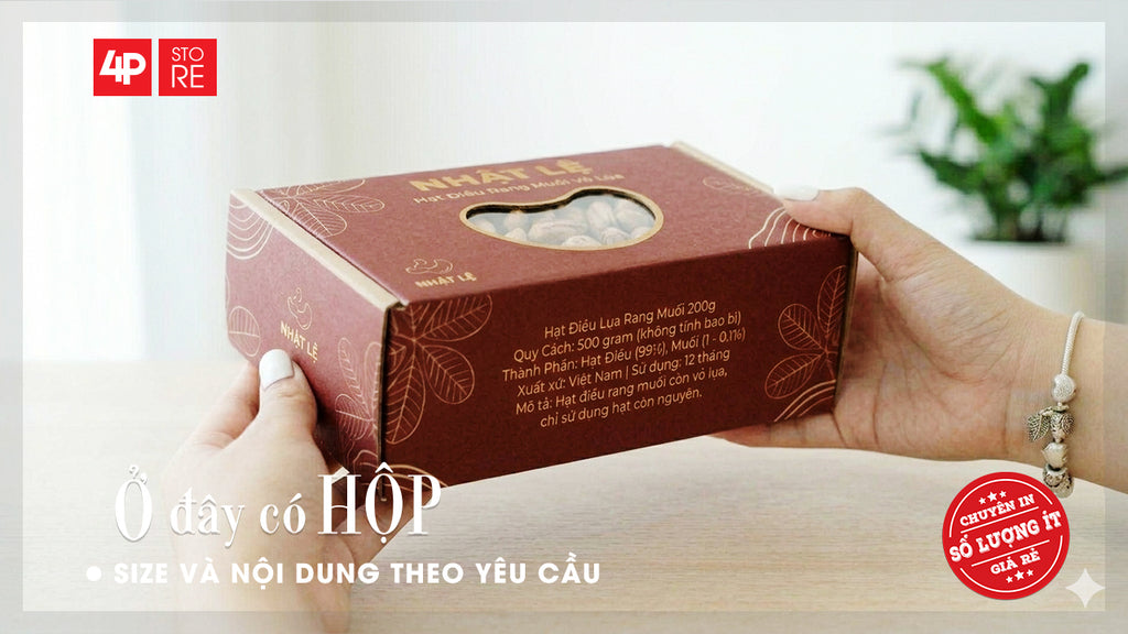 HỘP CACTON BỒI GIẤY COUCHE - NHẬT LỆ