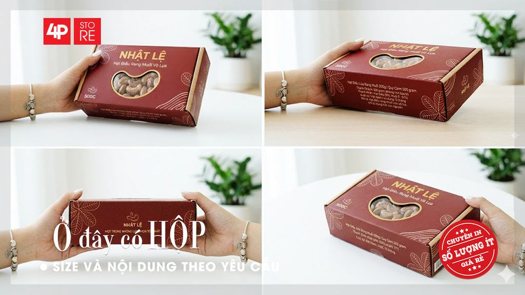HỘP CACTON BỒI GIẤY COUCHE - NHẬT LỆ