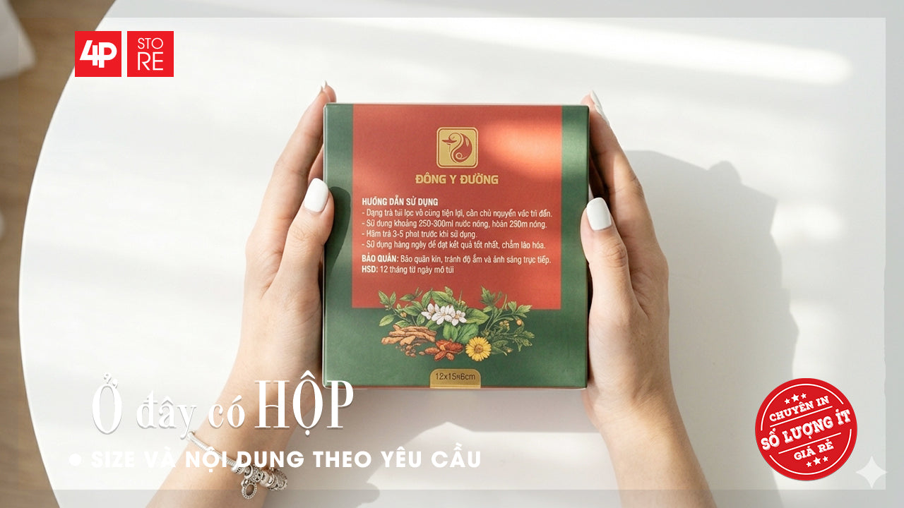 HỘP MỀM, NẮP CÀI - SẢN XUẤT THEO YÊU CẦU