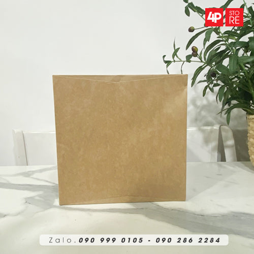 10 TÚI KRAFT 120GSM 25X33X25CM NGANG CAO HÔNG